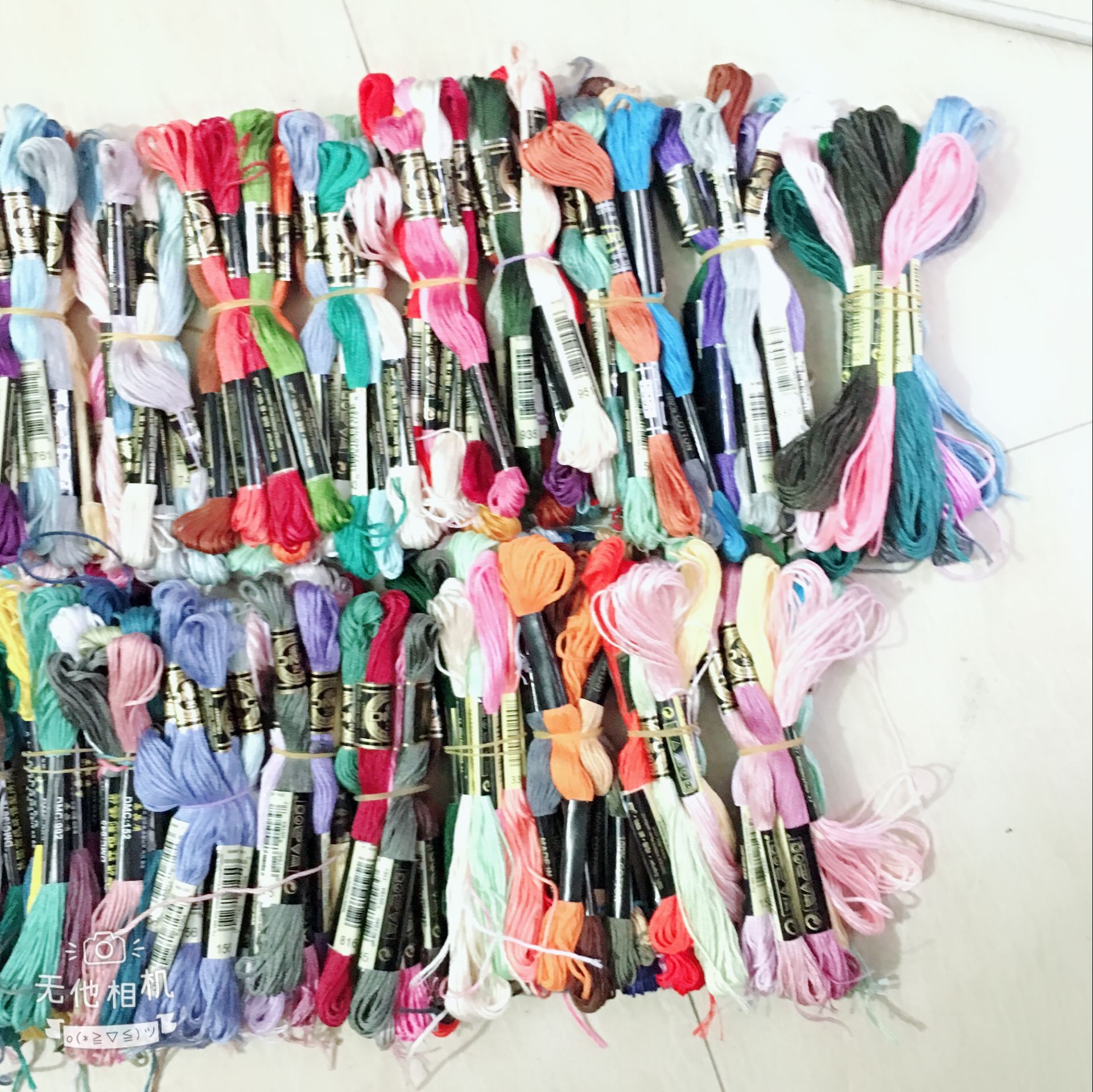 Stock selling Mixed 10 dmc cxc Colors Threads Line Polyester Cross Stitch Embroidery Thread Floss Sewing hread Line For DIY