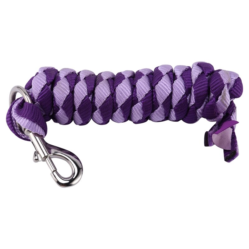 Horse Lead Rope Durable Heavy Duty Horse Riding Braided Equestrian Lead Rope for Horse Riding Accessoreis
