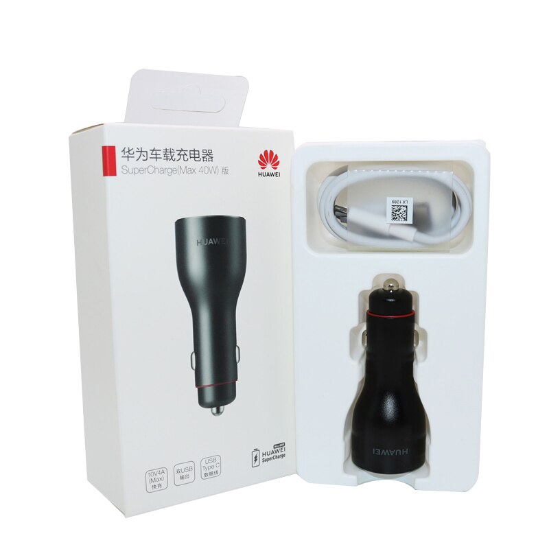 Originele Huawei Super Autolader Supercharge Fast Quick 10V4A Duable Usb Poort Voor Huawei P20 P30 Pro Mate 20 Pro honor V20 Pro: Default Title