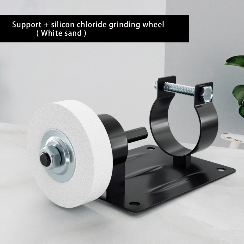 Käsikäyttöinen sähköpora hiomakone hiomakone muuntopään hiomakivet hiomakone kiillotuskiillotushiomalaikka 1 sarja: Hopea