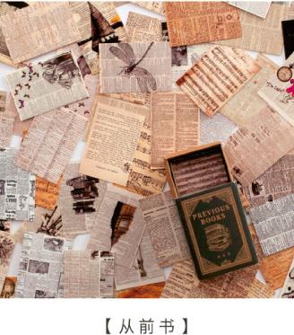 Moking retro library Mini Tag Greeting Cards Postcard Birthday Card retail