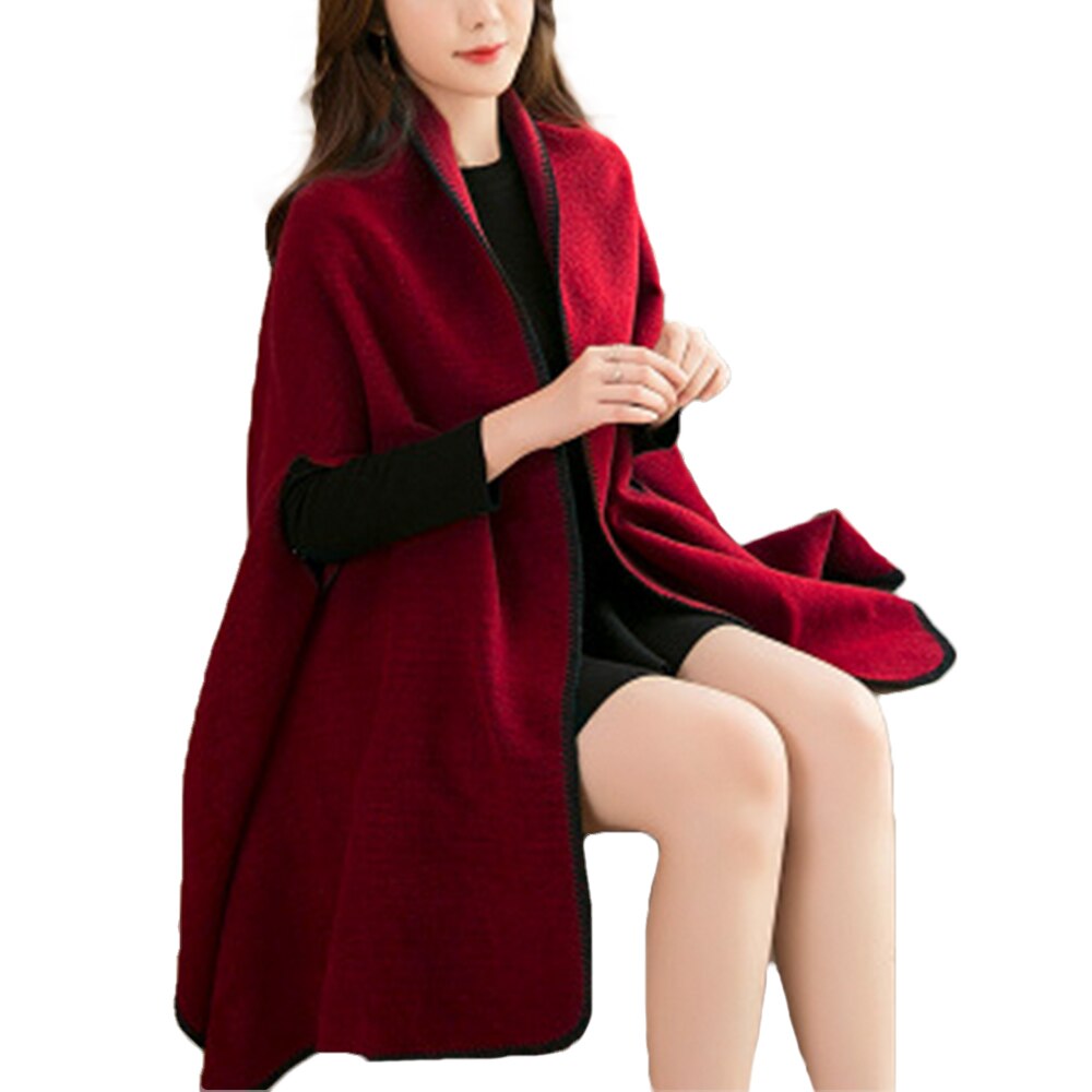 Women Blanket Oversized Tartan Scarf Wrap Shawl Pl... Grandado