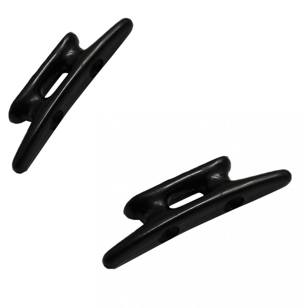 2 kpl veneen kiinnike 3 tuuman litteä yläosa, nylon merilaatua 2 reikää kiinnitystanko kannen kiinnitystarvikkeet  - 75mm