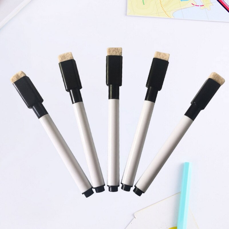 10 Pcs Whiteboard Pen Erasable Marker Office School Stationery Supplies