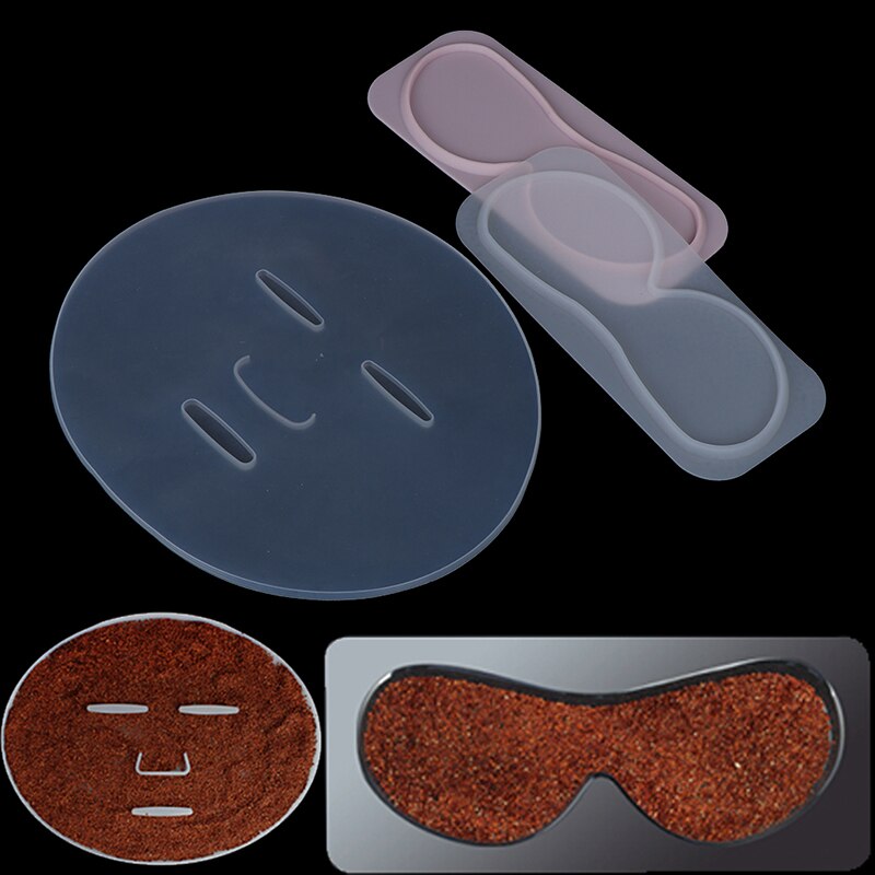 Molde reutilizable de silicona para mascarilla, 3 estilos, máquina para hacer mascarillas de frutas y verduras, máscara clara, bandeja de molde, herramienta de fabricación DIY