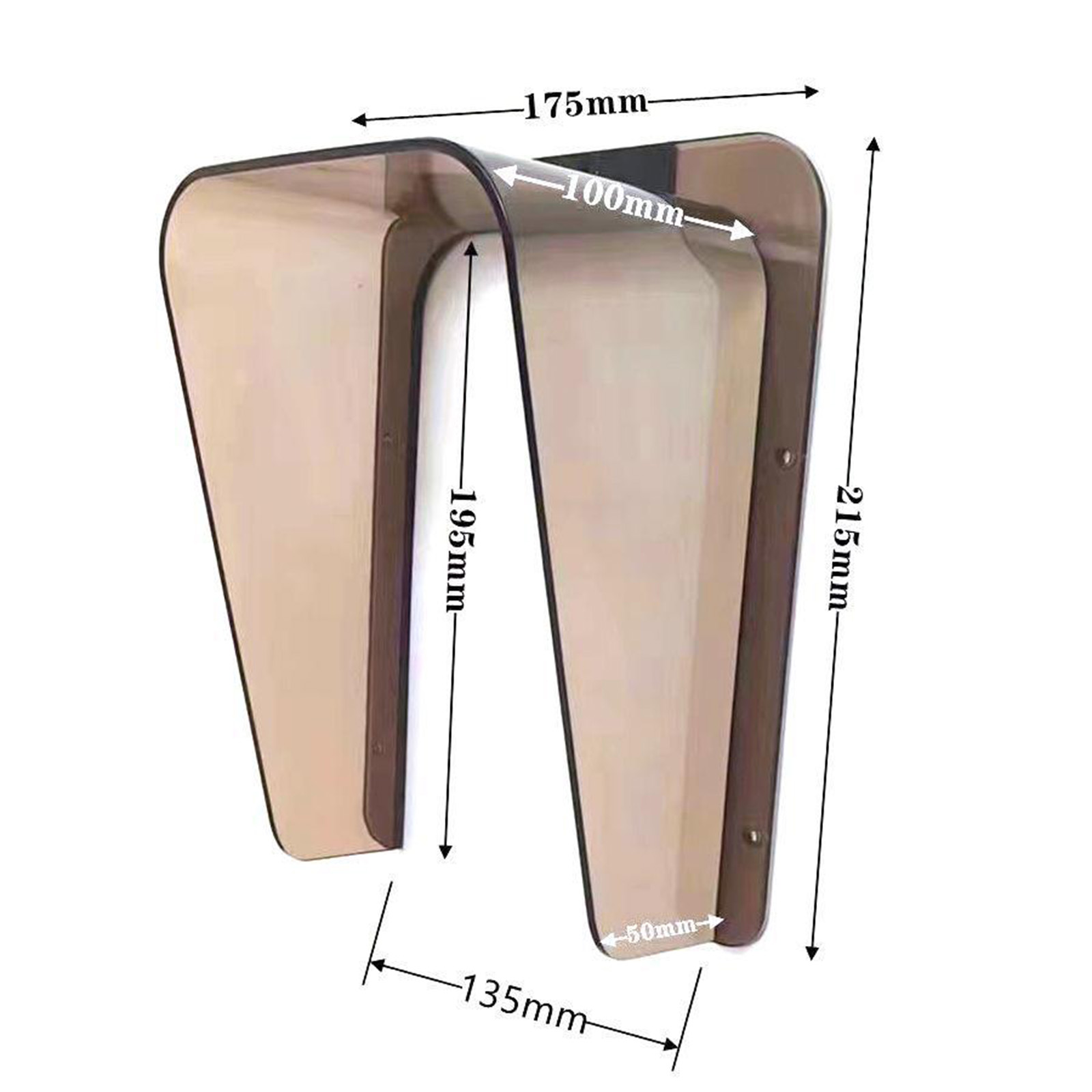 Copertura antipioggia per campanello per tastiere di controllo accessi Serratura per porta Citofono per porta Copertura per tastiera di controllo accessi Protezione impermeabile: Rosso