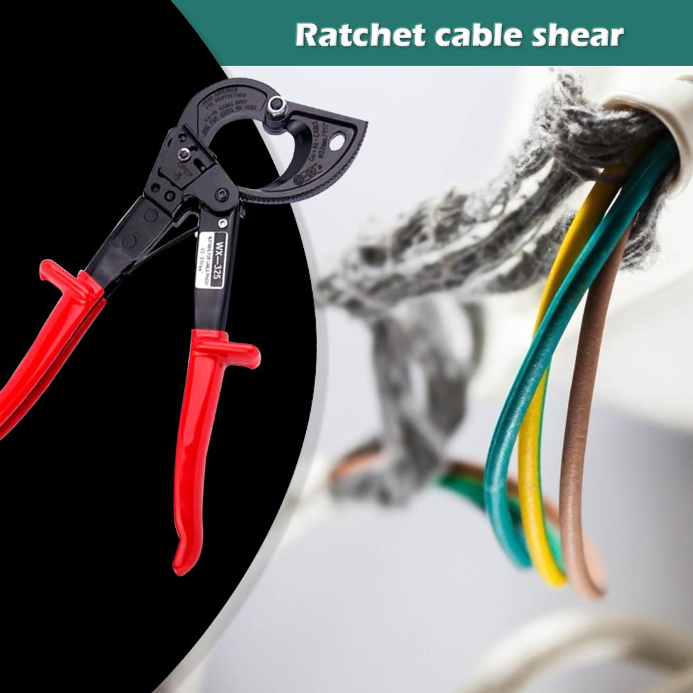 Multi-functional Ratcheting Ratchet Cable Cutter Wire Cutter Cable Cutter Pliers Ratchet Wire Stripper Electrician Tool