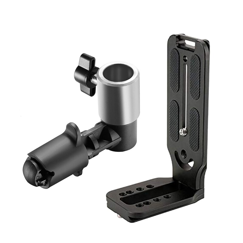 Universal Camera L Bracket Quick Release L Plate 1/4 Inch Screw Swiss Vertical Video &amp; Photography Reflector Holder Clip
