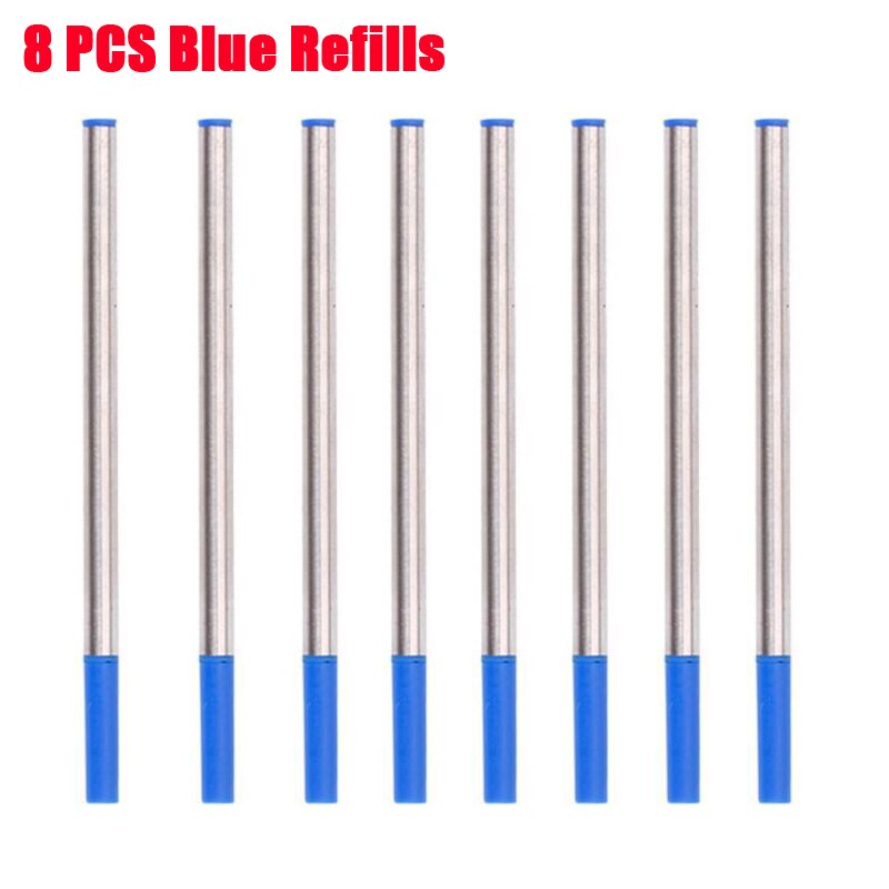 belle encre stylo plume entreprise exécutif Contrac stylo d'écriture acheter 2 stylos envoyer: 8 Blue Refills