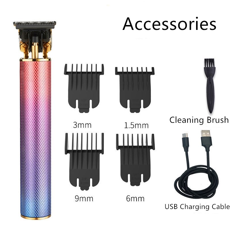Tagliacapelli professionale T9 tagliacapelli ricaricabile pane elettrico barbiere Clipper Trimmer uomo Cordless intaglio macchina per tagliare i capelli: Model 10
