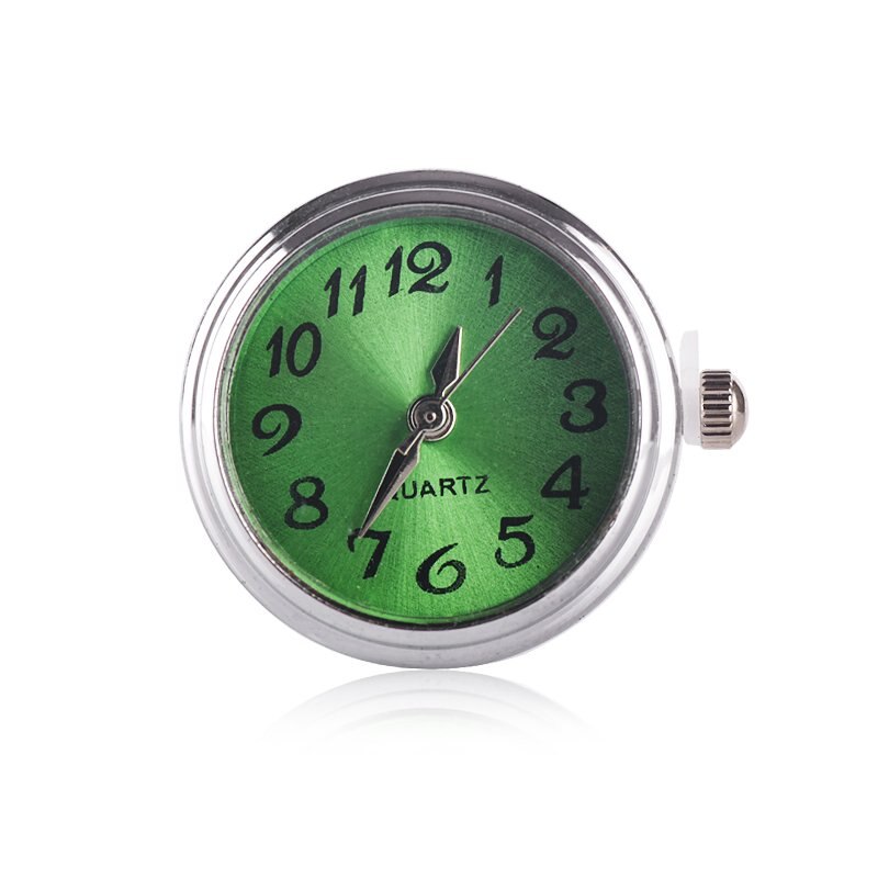 Good Price DIY Watch Snaps Buttons Fit 18mm Snap Button Chain Hand Bracelets Necklace Girls Femme Gold Watch Face Click Jewelry: 13