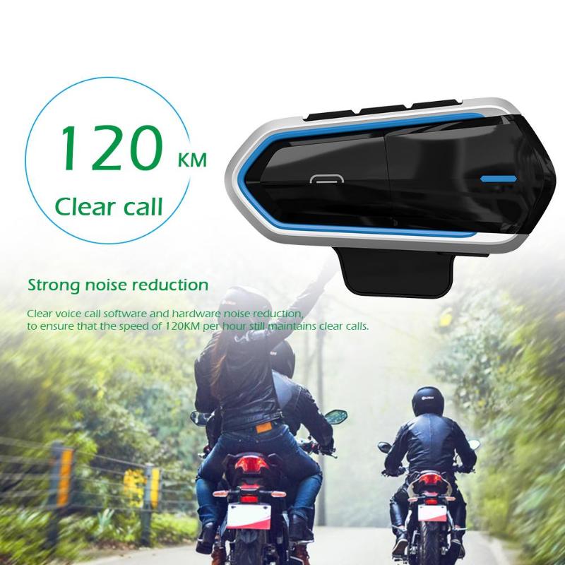 Motorcycle Helmet Bluetooth Headset Intercom Water... – Grandado