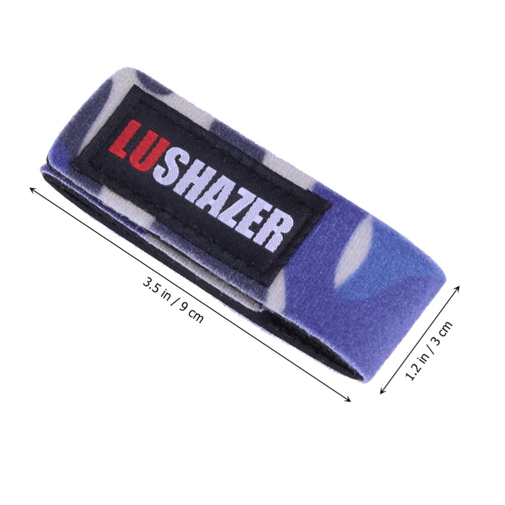 8pcs Fishing Rod Wrap Bundle Elastic Fishing Rod Fastening Strap Belts Rod Tie Fish Tackle for Fishing Outdoor Outside (Black): Blue