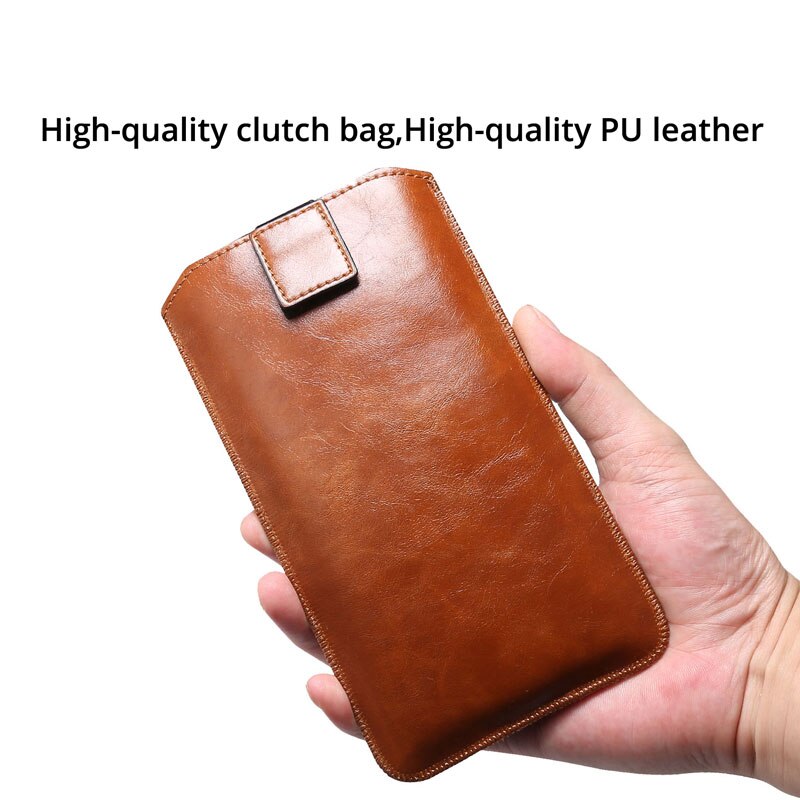 Universal- PU Leder praktisch Tasche Für Samsung S20 Ultra Hinweis 20 S10 S9 S8 Plus A50S fallen Gürtel tasche telefon Beutel Tasche Handtasche