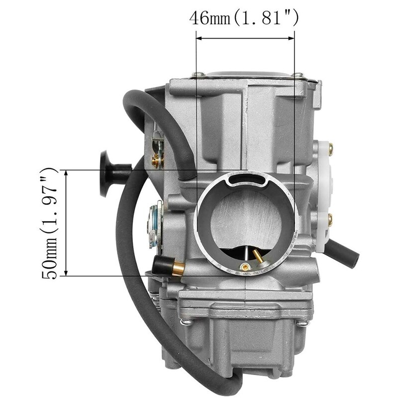 Carburateur pour ATV Yamaha 1987-1990 &amp; 1992-1995/350 YFM350, 1987-2004 Warrior 350 YFM350, 1996-1998 Kodiak 400 YFM40