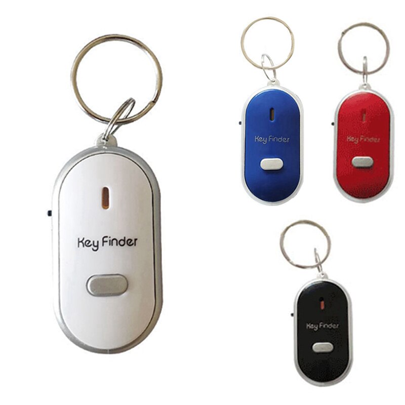 Draadloze Fluitje Key Finder Sleutelhanger Voor Anti-verloren Apparaat Anti-Diefstal