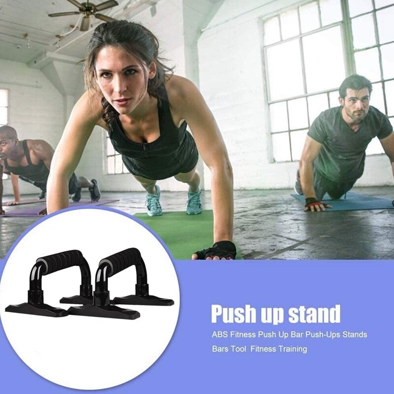 1 par push-ups står klassisk delikat gym sport fitness udstyr skum håndtag i-formet muskeltræning push up bar