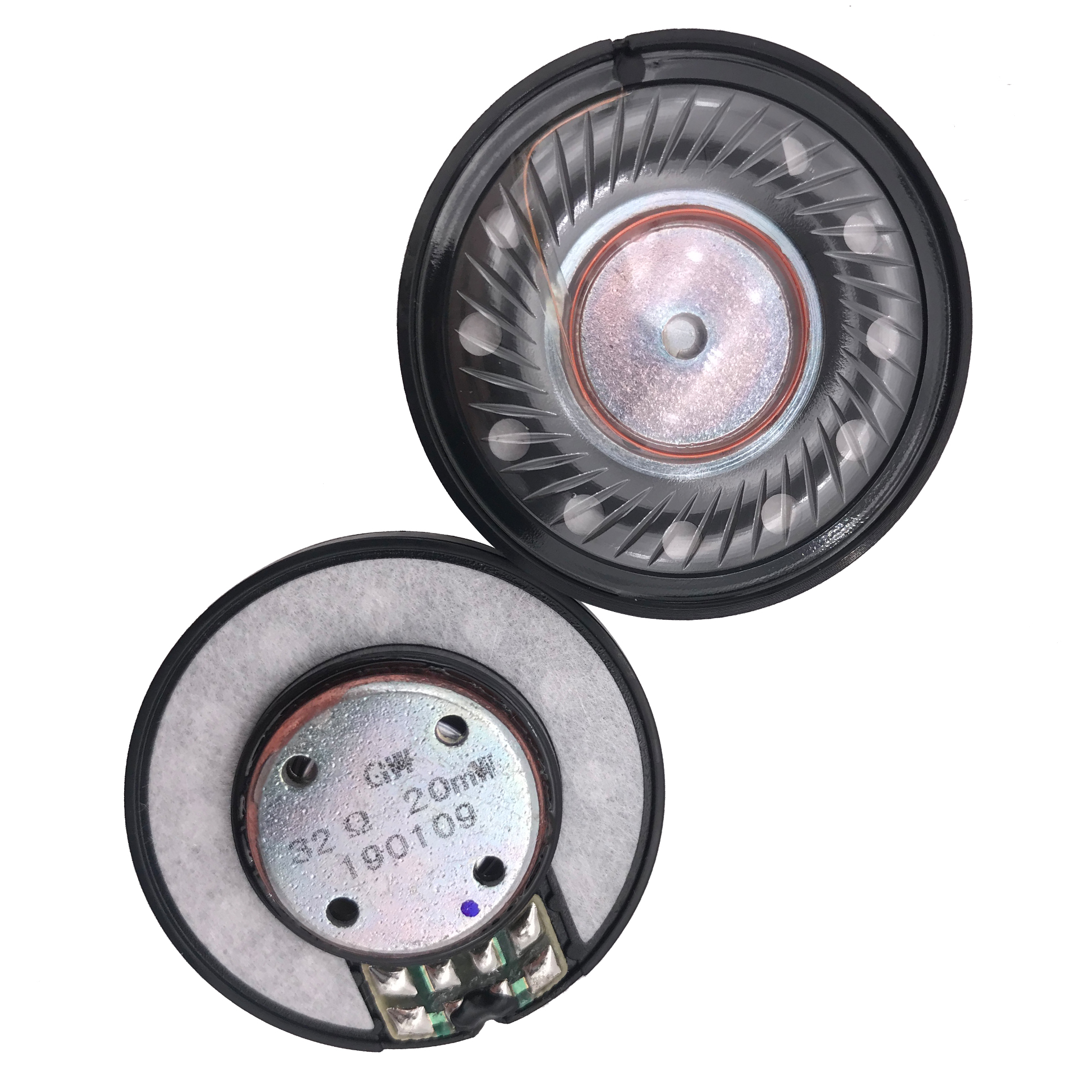 40Mm Vervanging Speaker Unit Driver Voor Skullcandy Hesh Evo Anc 2 3 2.0 3.0 Pictogram Riff Oproer Aviator Venue grind Hoofdtelefoon