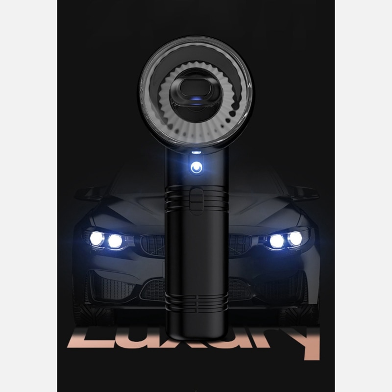 12V Car Vacuum Cleaner 120W Wet Dry Dual Use Portable Car Vacuum Cleaner High Power 3 in 1 Aromatherapy Lamp