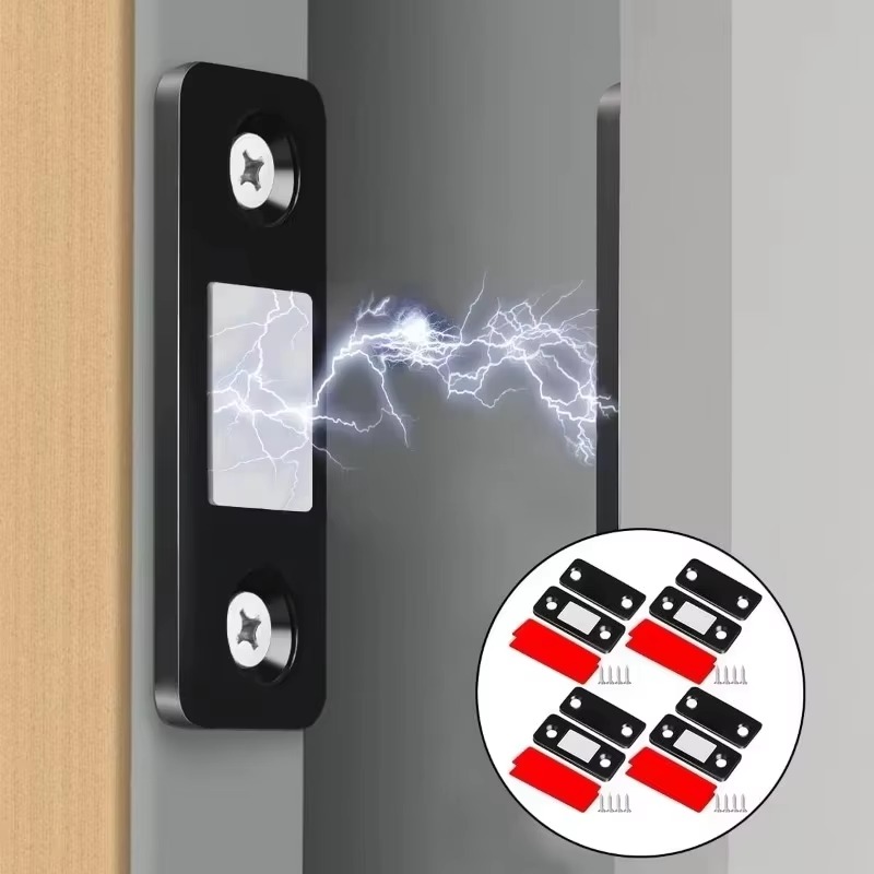 Sterke magnetische deurvanger Ultradunne kastvangsten Deur Gesloten magneten Vel Onzichtbare zelfklevende kast Lade Magneetvergrendelingen