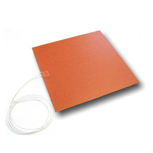 Manta de almohadilla térmica de goma de silicona, controlador de termostato Digital, 6 &quot;X 15&quot;, 1200w, 220v: 120V 1200W