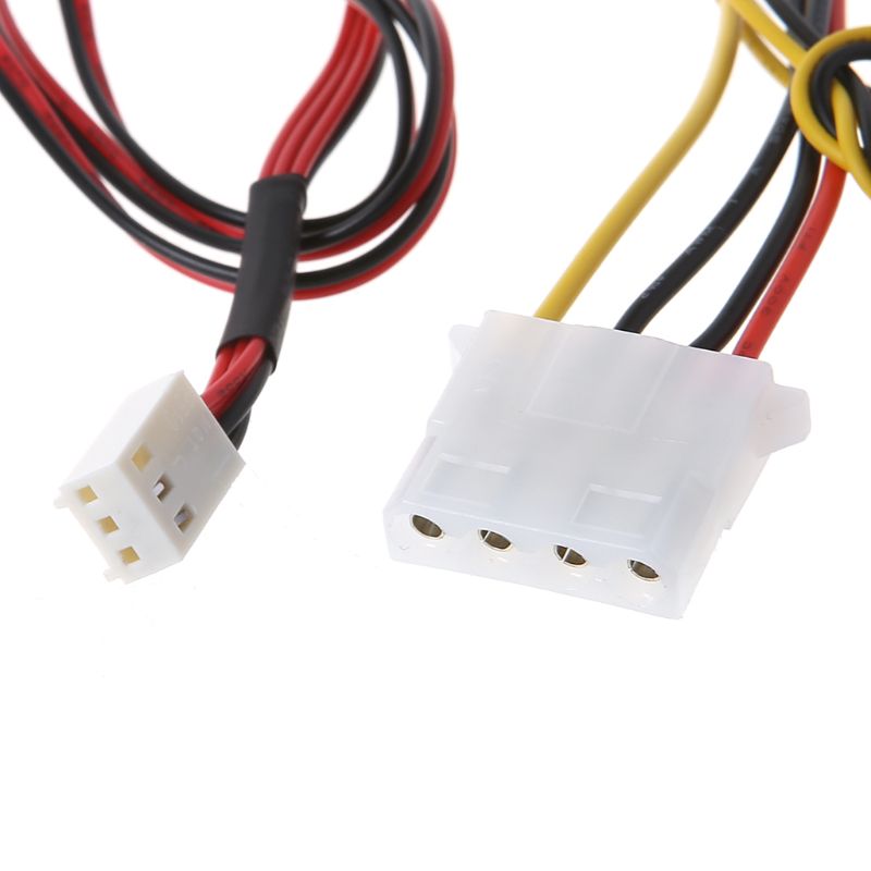 3 Channel Computer PC Cooling Fan Controller Cooler Speed Regulator For PCI Temperature Control Regulation CPU Housing VGA HDD