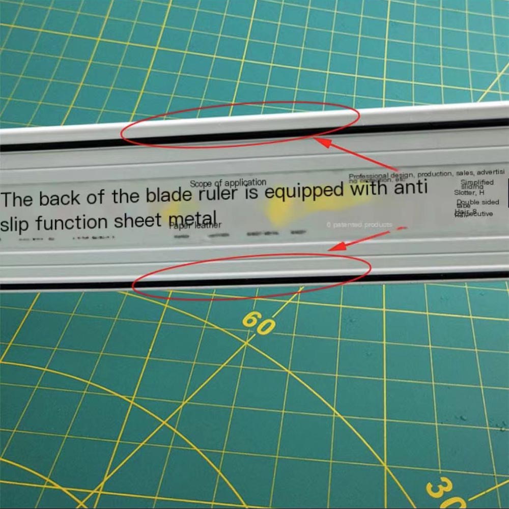 Aluminum Manual Sliding KT Board Trimmer Cutting Ruler, Photo Paper Trimmer Ruler, Photo PVC PET Cutter with Ruler
