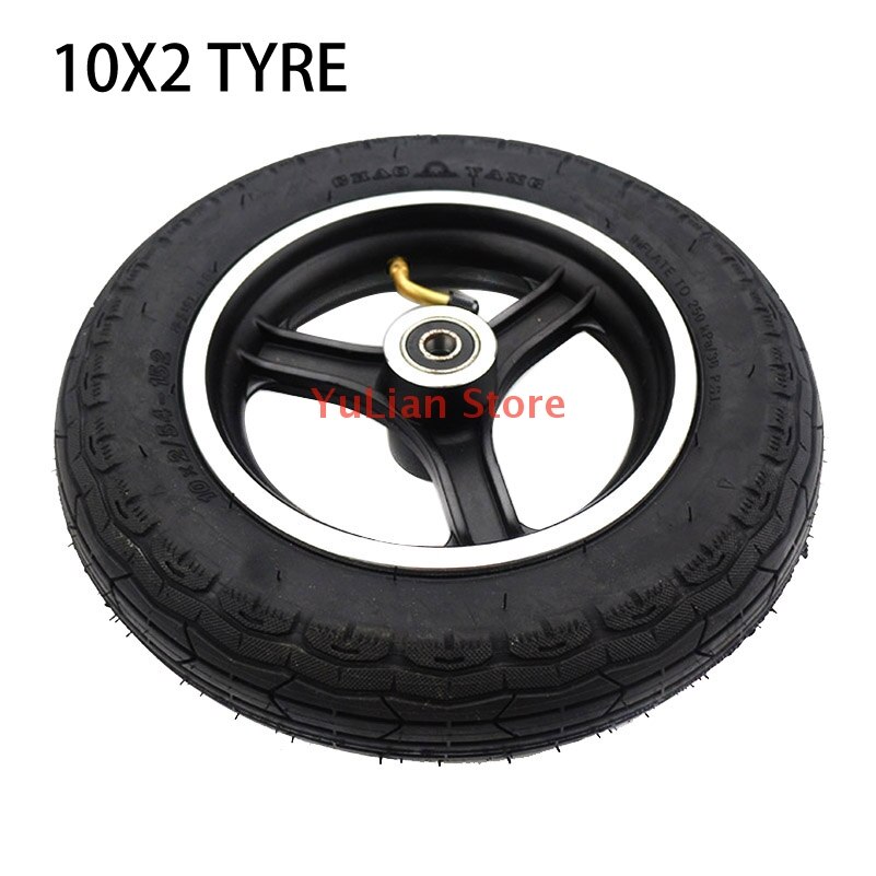 Innen Außen Reifen 10X 2,50 10x 2,5 Rohr Innertube mit gebogen ventil 90 Grad ventil für Baby Kinderwagen Kinderwagen Rolle 10 zoll