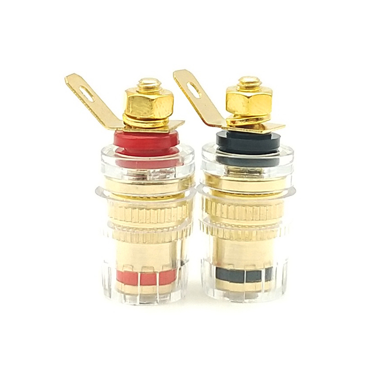 1Stck Lautsprecher Terminal Bindung Post 4mm Bananen Stecker Buchse Niederfrequenz Verstärker Stecker für Lautsprecher ﻿