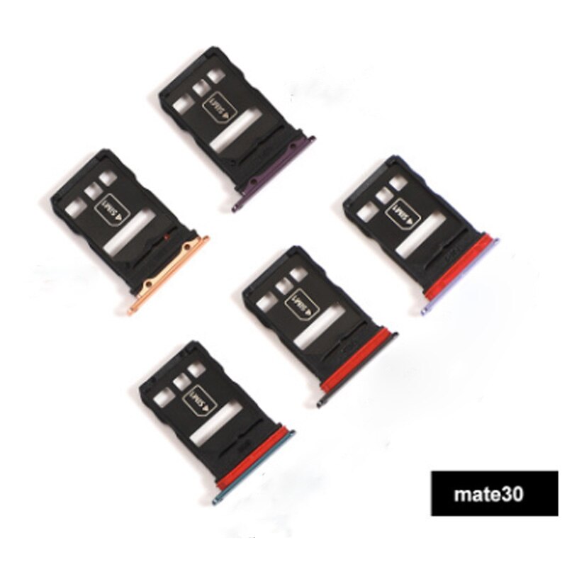 10/Pcs Vervanging Voor Huawei Mate 30 Sim Lade Houder Adapter Socket TAS-L29