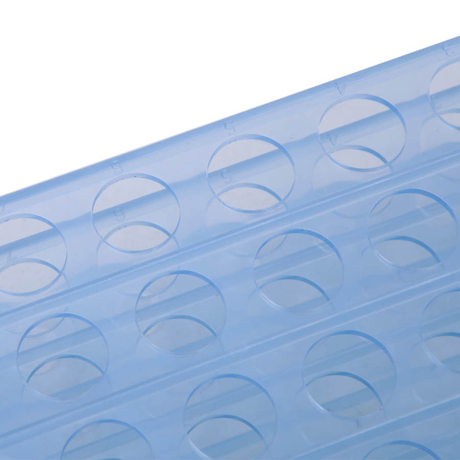 test tube rack plastic 3-layer laboratory test tube rack 50 holes Removable accessories for laboratory equipment