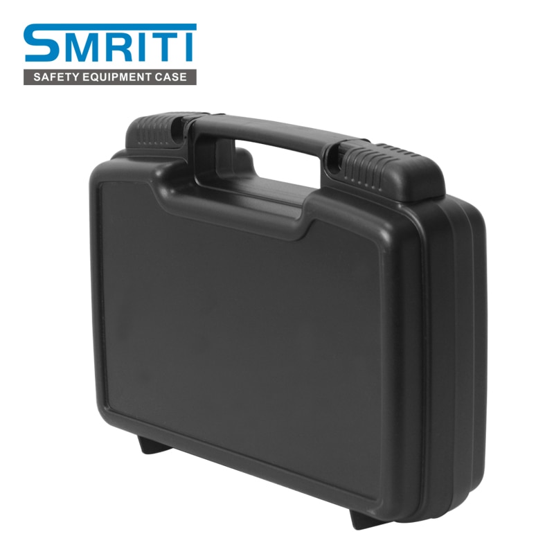 Plastikværktøjskuffert kuffert værktøjskasse multifunktionel værktøjskasse instrumentkasse sikkerhedsboks emballage med forskåret skumfri