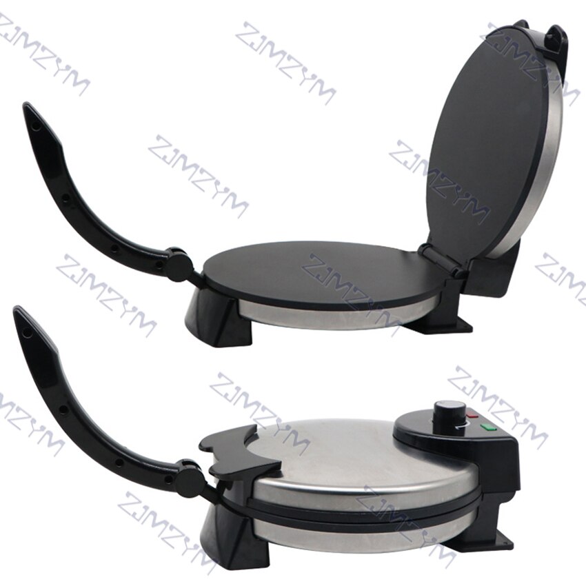 2000W 10 Inch Non-stick Chapati Maker Elektrische Ronde Tortilla Rotimatic Roti Maker Automatische Roti Making Machine Bakvormen 220V