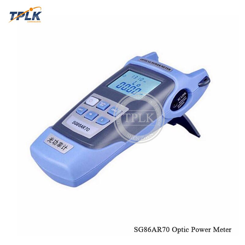 Handheld Fiber Optical Power Meter SG86AR70 -70 ~ +3 dBm FTTH Optical Cable Tester Fiber Optical Power Meter