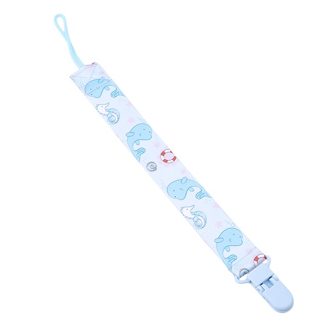 Baby Toys Teether Cloth Print Pacifer Clip Teething Beads Classic Toys Baby TeetherNewborn Bottle Hanging Rattles: Sky blue