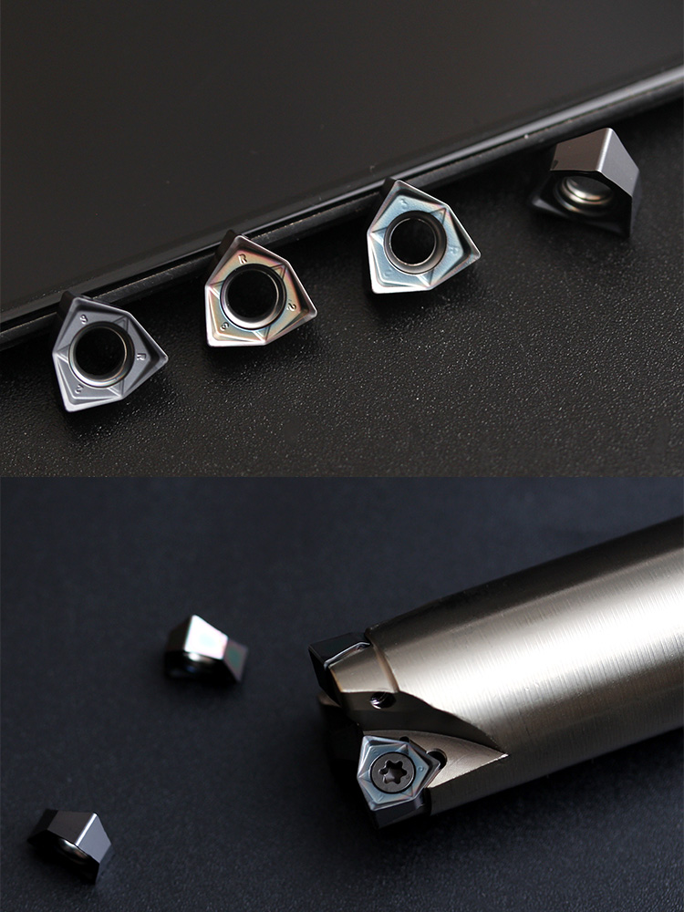 WNMU080608 WNMU040304 carbure Inserts outil de coupe, lames de couteau, tour, visage, outils de coupe, Machine pour l&#39;acier Al MFWN90