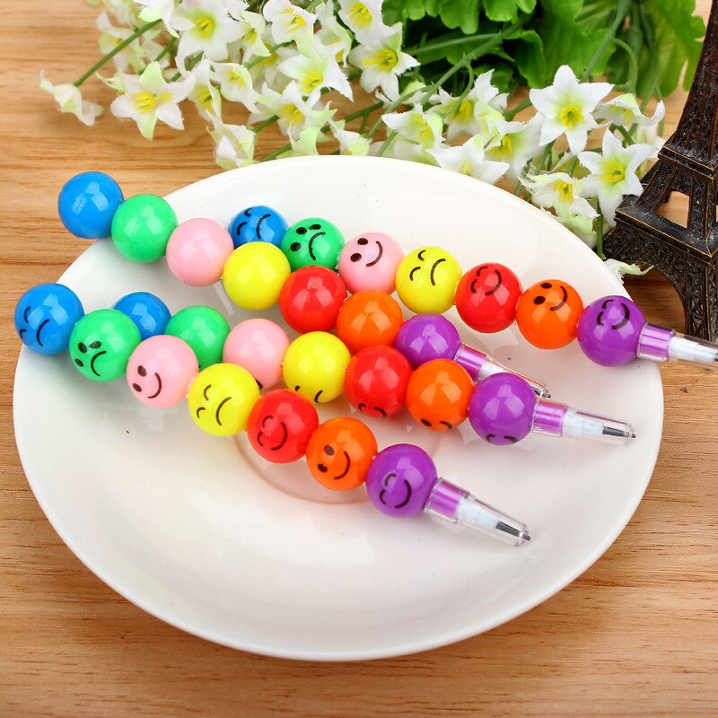 Crayon avec sourire doux, 1 pièces, fournitures scolaires, crayons Haws enduits de sucre, récompenses pour les bons élèves, caractéristiques, fournitures scolaires