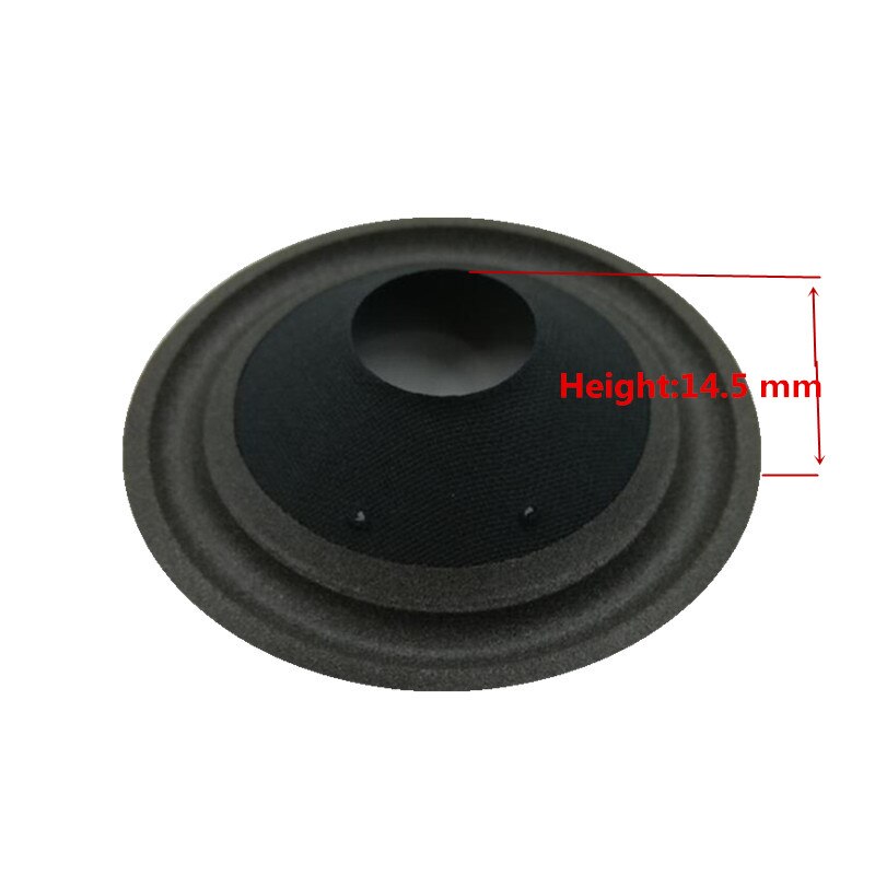 I KEY BUY 20pcs/lot 3 Inch Tweeter Speaker Foam Edge Paper Cones DIY Repair Parts 75mm diameter 20mm Core 14.5mm High