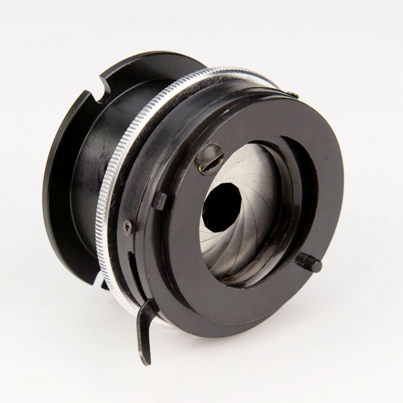 N.A.1.25 Abbe Condenser NA 1.25 mm Collecting Mirror Biological Microscope Condenser Condensing Light with Iris Diaphragm