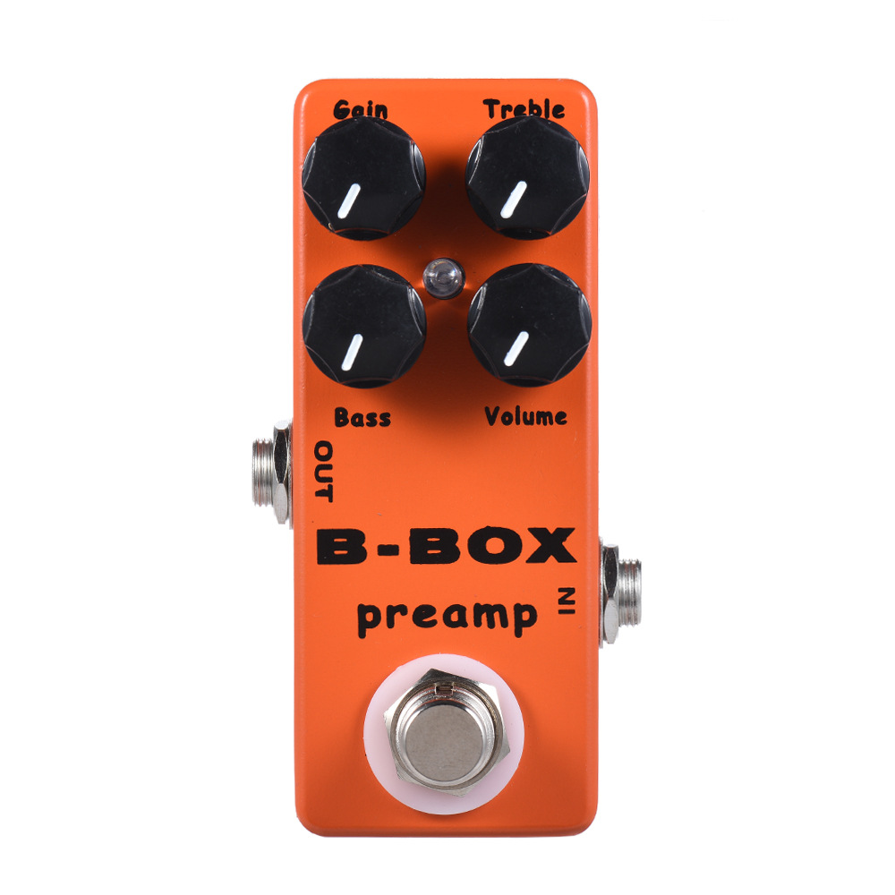 Mosky Bb Preamp B-Box Gitaar Effect Pedaal Preamp Overdrive Elektrische Basgitarra Akoestische Analoge Signaal Effecten Processors