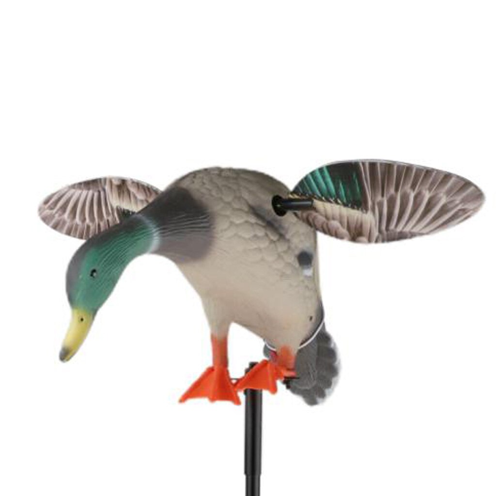 Canard volant électrique de , leurre de canard, canard, canard colvert, avec Support, télécommande, sarcelle, accessoires d&#39;ornement de pelouse