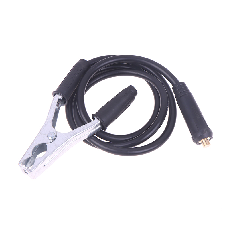 1.2M/2M 150A Clip per morsetto per cavo di terra per saldatura a terra ad alta conduttività per saldatore ad arco MIG TIG: grigio