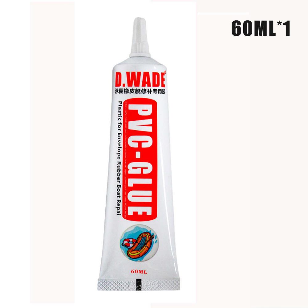 60/120ML PVC Klebstoff Schlauchboot Reparatur Kleber SUPs Reparatur Kleber Rohre Schlauchboot Paddle Board Kajak rohr Reparatur Kleber: WHITE
