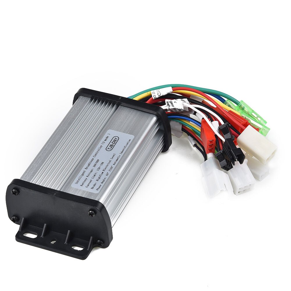 V/36V/48V 350W sin escobillas controlador 6 tubos para Scooter Motor de bicicleta eléctrica inteligente de modo Dual control DC sin cepillo: 48V 350W