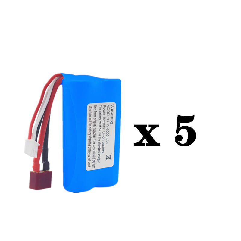RC Boot Batterij 11.1V 3000mAh Lithium Batterij Voor R608 2104 Borstelloze Hoge Snelheid Watergekoelde RC Boot Model speelgoed 11.1V Batterij