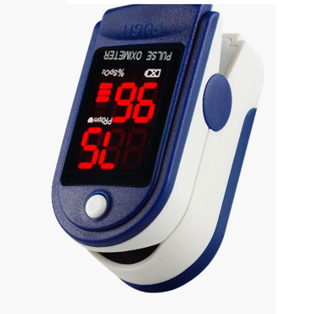 1pc Blood Oxygen Monitor OLED display Blood Oxygen Finger Pulse Digital Fingertip Oximeter Oxygen Saturation Monitor No Battery: Default Title