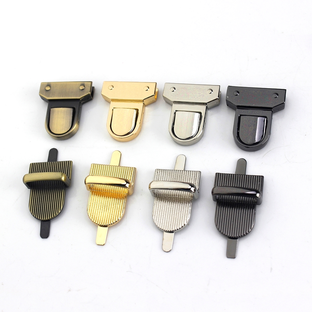 Metal Press Push Lock Tongue Lock Bag Briefcase Sp... – Grandado