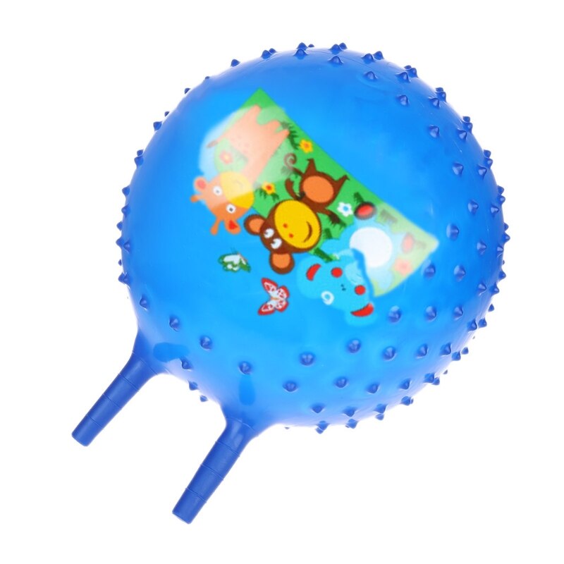 1 st 18 "Massage Opblaasbare Jump Bal Hopper Bounce Retro Bal Met Handvat Speelgoed