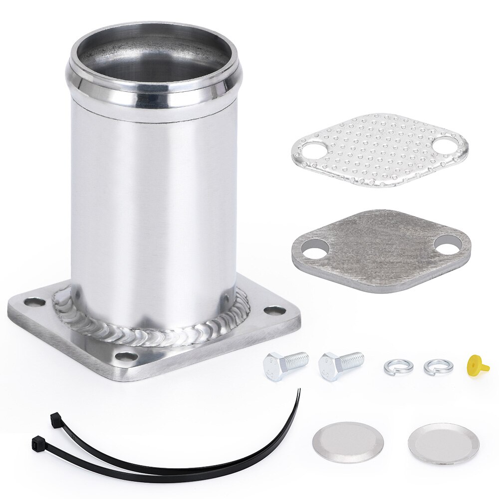 Aluminum EGR Removal Kit/EGR Delete Kit Blanking Bypass For BMW E46 318d 320d 330d 330xd 320cd 318td 320td EGR07