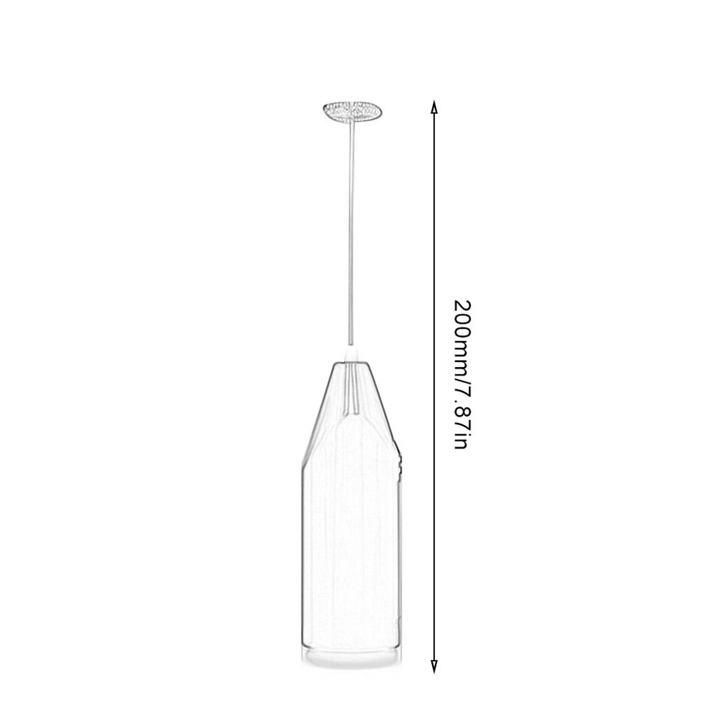 Milk Drink Coffee Whisk Mixer Electric Beater Frother Foamer Mini Handle Stirrer Practical Kitchen Cooking Tool